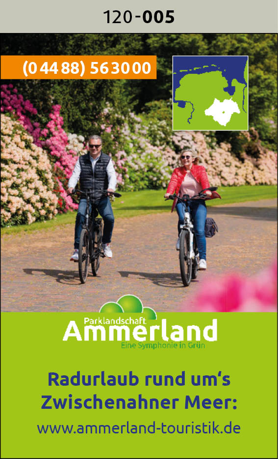 Ammerland – Radurlaub rund um´s Zwischenahner Meer