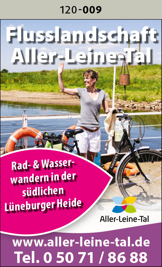 Flusslandschaft Aller-Leine-Tal, Rad- und Wasserwandern