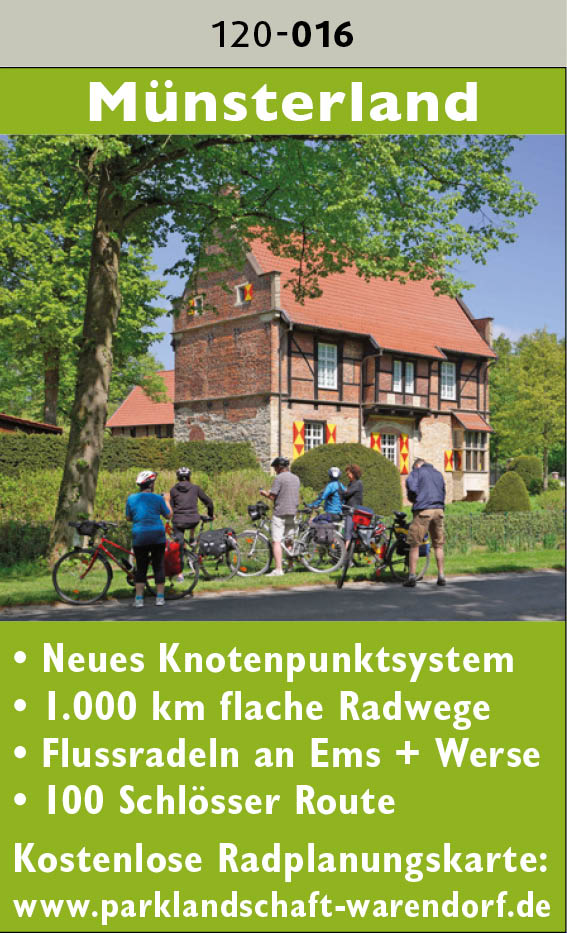 Warendorf / Münsterland – Radplanungskarte