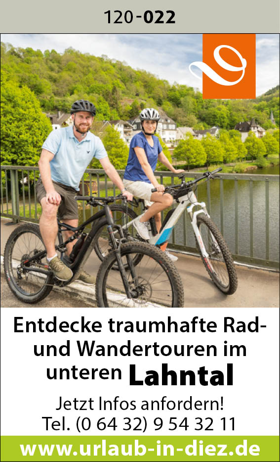 Lahntal – Traumhafte Rad- und Wandertouren