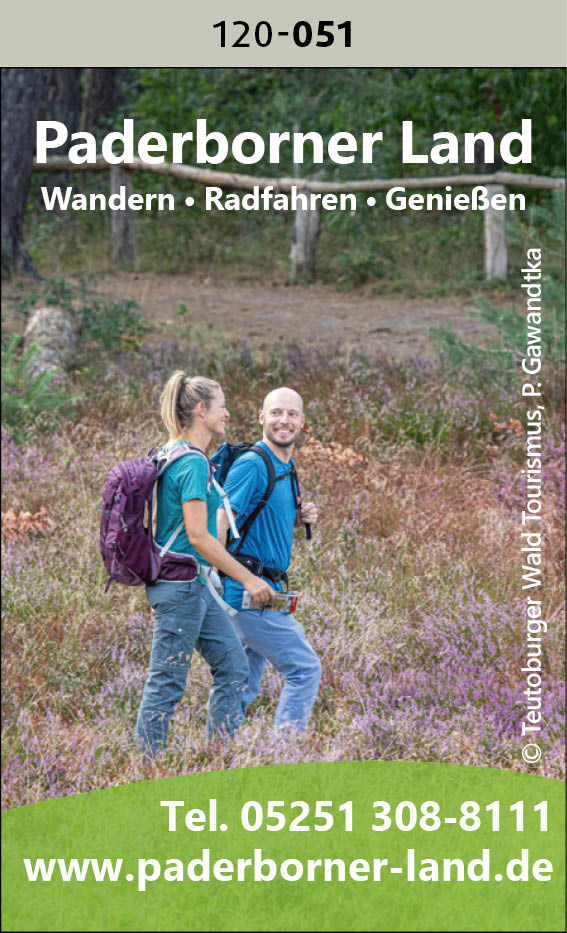 Paderborner Land – Wandern, Radfahren, Genießen