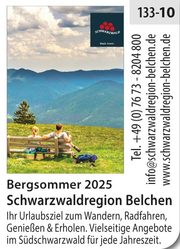  Schwarzwaldregion Belchen - Mein Urlaubsziel