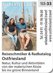 Ostfriesland – Reiseschmöker & Radkatalog - Vom Wattenmeer bis ins grüne Binnenland