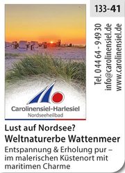 Carolinensiel-Harlesiel – Das familienfreundliche Nordseebad mit den drei Häfen