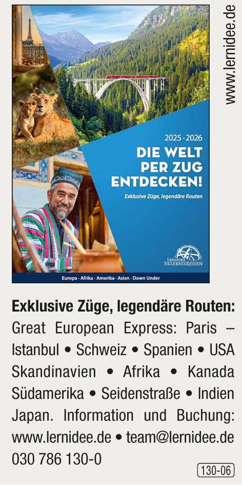 Lernidee – Die Welt per Zug entdecken!