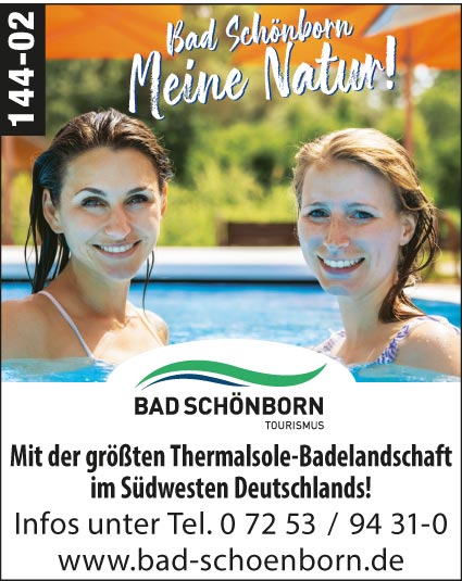 Bad Schönborn - meine Natur - Attraktive Pauschalangebote