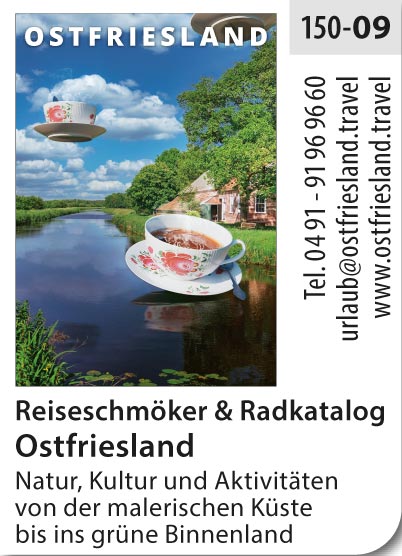 Ostfriesland – Reiseschmöker & Radkatalog - Vom Wattenmeer bis ins grüne Binnenland