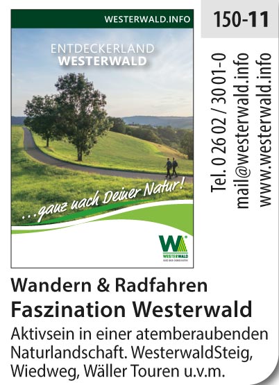 Wandern und Radfahren im Westerwald