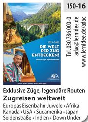 Lernidee – Die Welt per Zug entdecken!