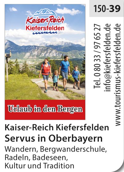 Kaiser-Reich® Oberaudorf Kiefersfelden – Urlaub in den Bergen