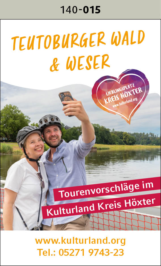 Teutoburger Wald & Weser - Tourenvorschläge im Kulturland Kreis Höxter