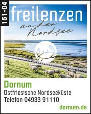 Dornum – Freilenzen an der Nordsee