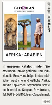 Geoplan Privatreisen nach Afrika und Arabien