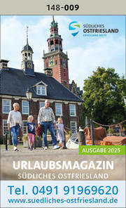 Südliches Ostfriesland - Urlaubsmagazin mit Reisetipps, Angeboten und Unterkünften