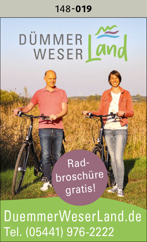 DümmerWeserLand – Radbroschüre gratis