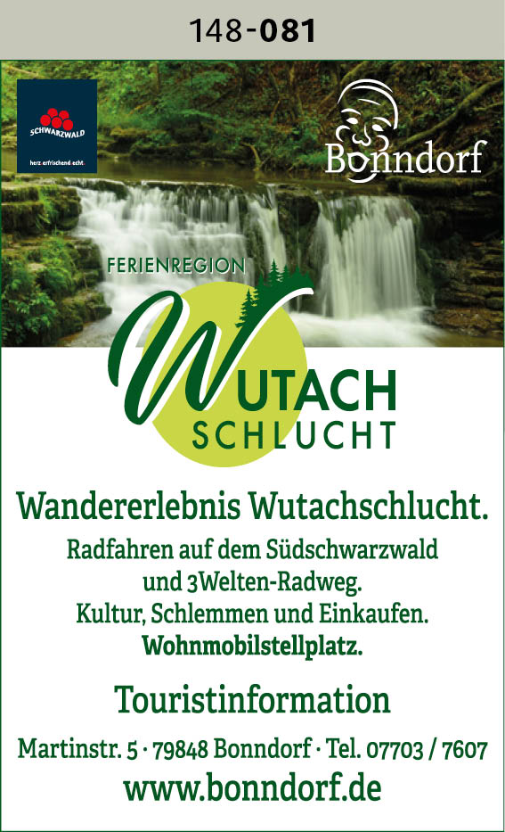 Bonndorf Wutachschlucht