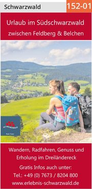 Urlaub im Südschwarzwald zwischen Feldberg & Belchen