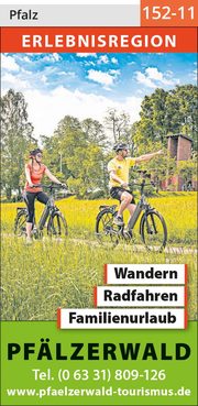 Erlebnisregion Pfälzerwald – Wandern, Radfahren, Familienurlaub